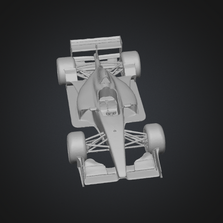 3d race car stl file print ready