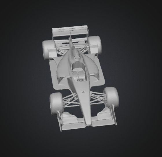 3d race car stl file print ready