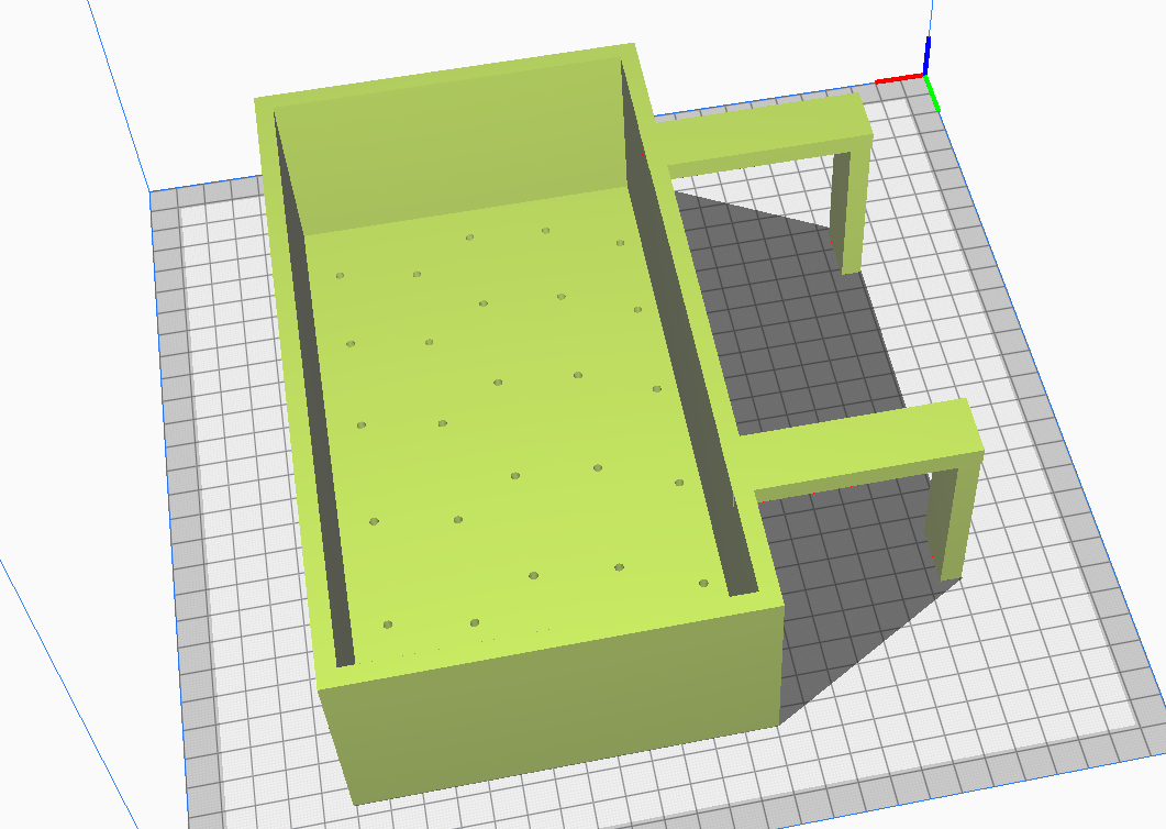 "Convenient Poolside Rack for Phones, Drinks, and Goggles"