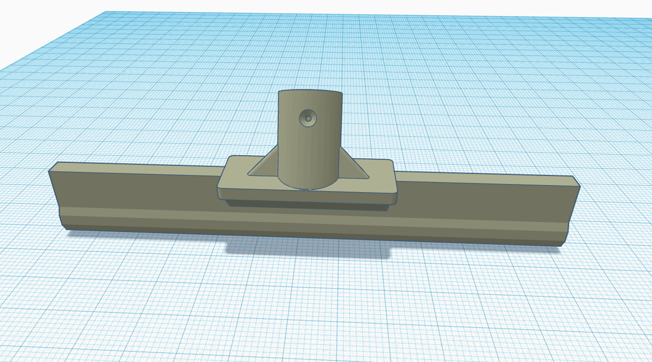 Easy-to-print 3D toy sweeper attachment for efficient playroom tidying.