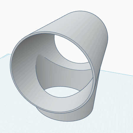 DIY vent splitter STL file for connecting three 4" duct pieces
