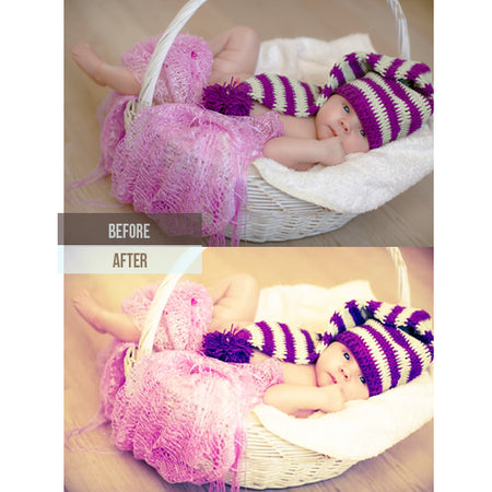 "Professional Baby Photo Editing Presets for Lightroom"