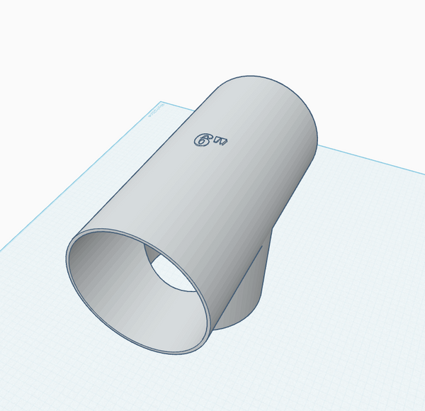 DIY vent splitter STL file for connecting three duct pieces
