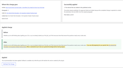 Internal Link Reviewer WordPress Plugin