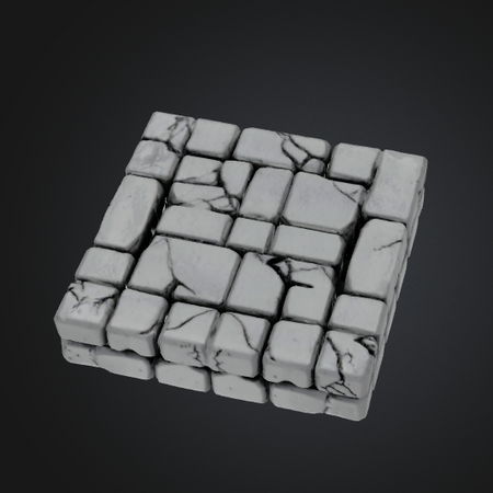 modular dungeon floor tile 3d print

