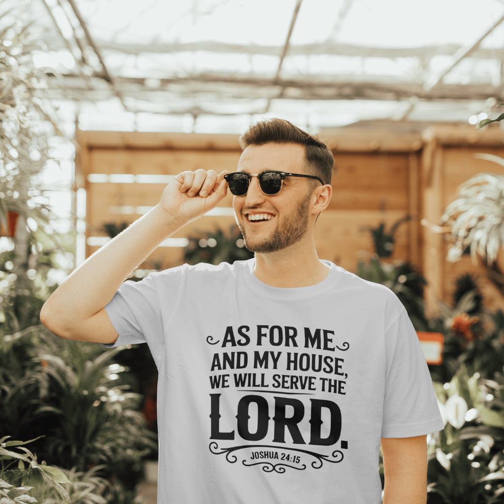 Christian quote SVG with elegant script and border