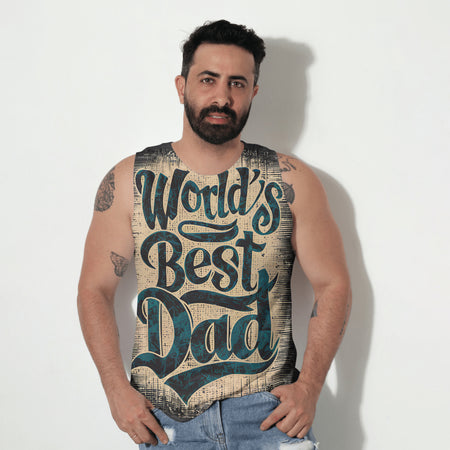 "Emotional Typography Art Honoring Fathers"