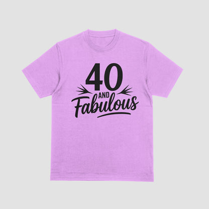 minimalist 40th birthday svg download