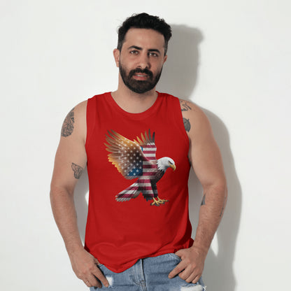 Bald eagle PNG transparent background for patriotic T-shirt design