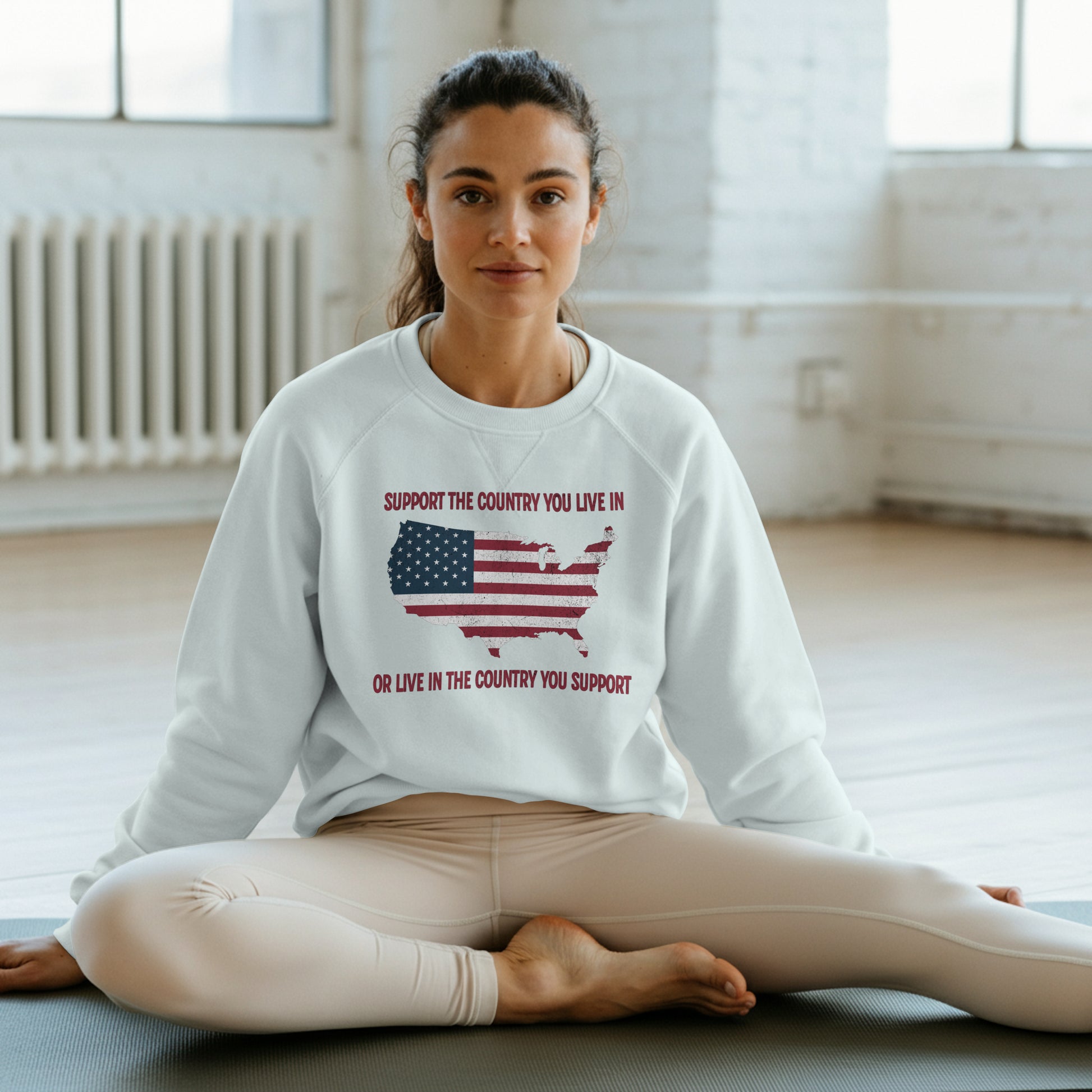 support the country you live in png grunge design