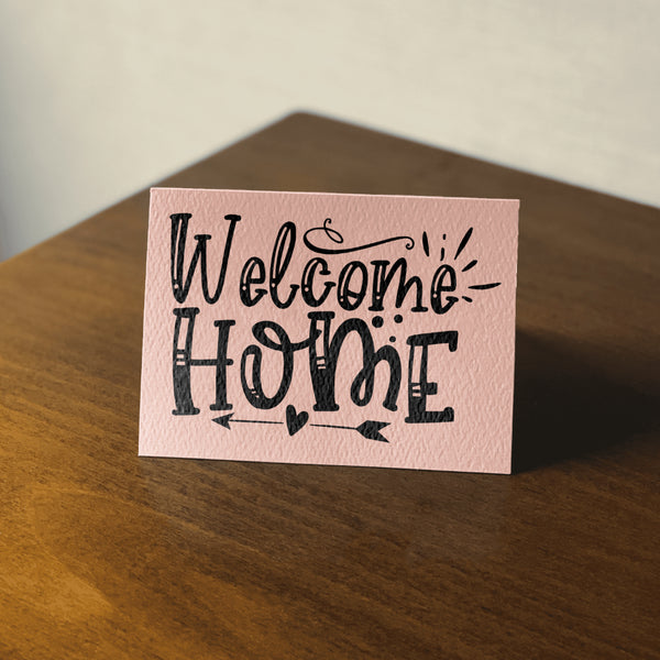 Welcome Home PNG Transparent Background
