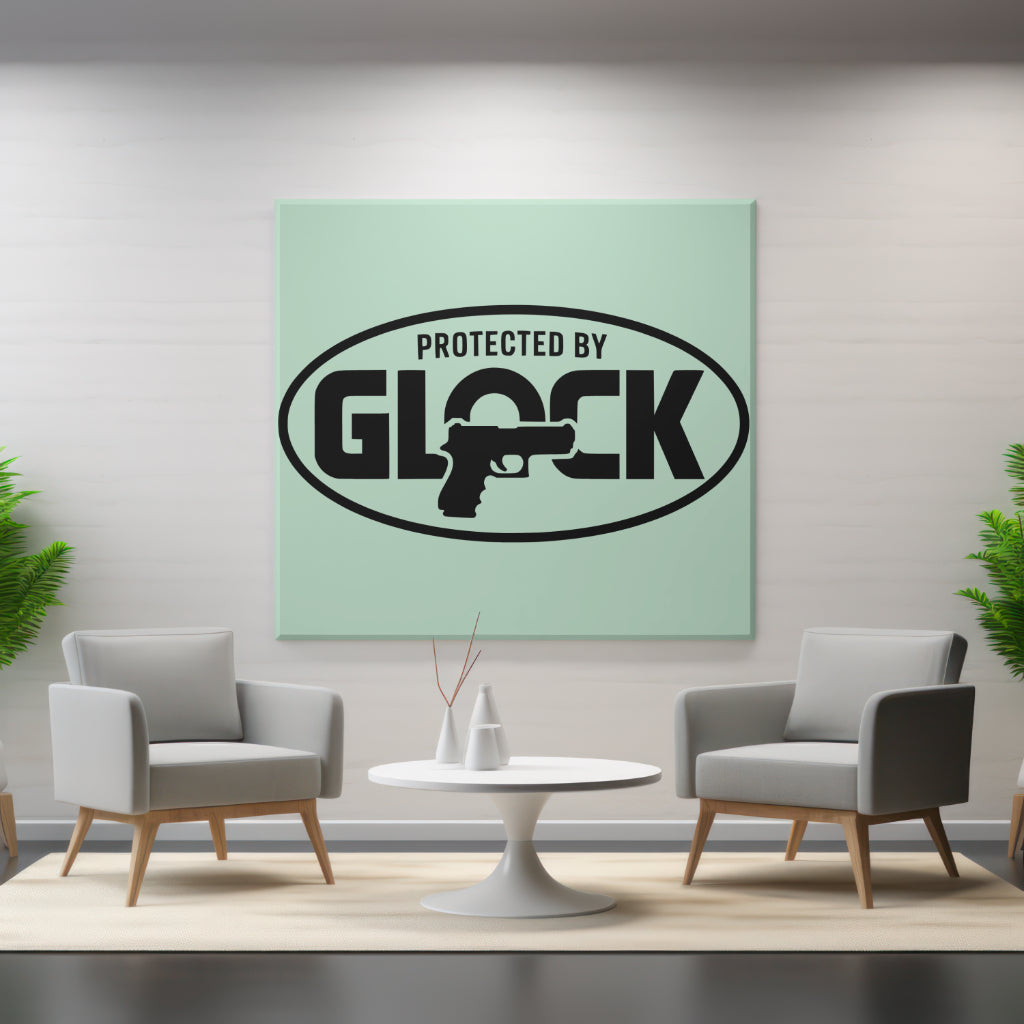 Black and white gun rights emblem SVG