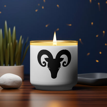 minimalist aries zodiac design
