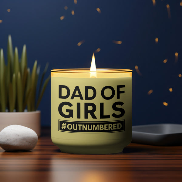 Bold Dad of Girls Illustration JPEG