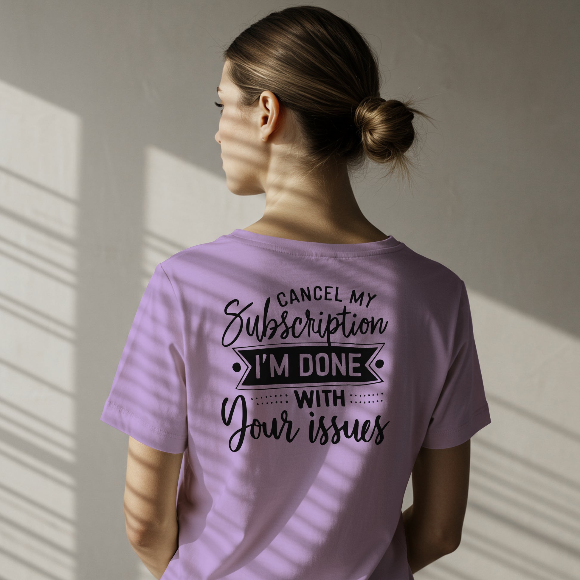 Cancel My Subscription SVG Typography Clipart