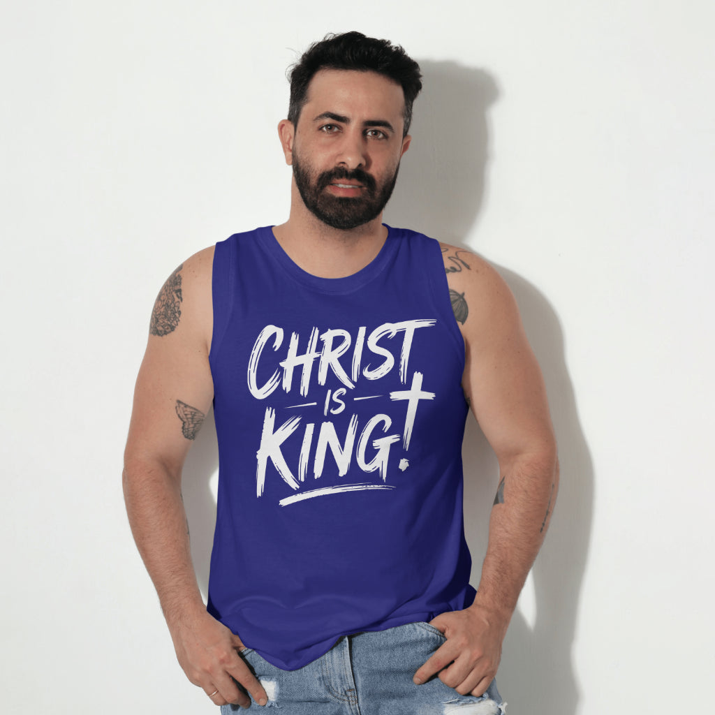 Christ Is King SVG with cross-shaped exclamation mark