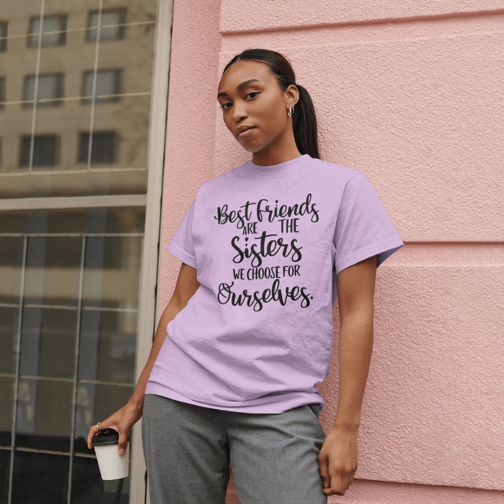 Best friends are sisters we choose PNG for printable crafts
