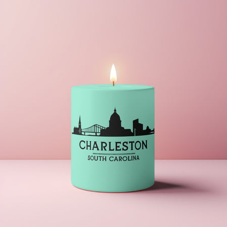 Charleston South Carolina cityscape SVG for Cricut projects
