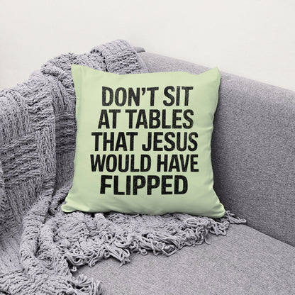 Transparent Christian design with modern typography
