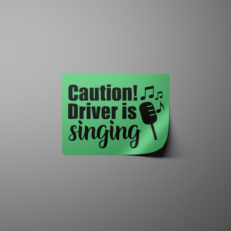 DIY Bumper Sticker for Music Lovers PNG
