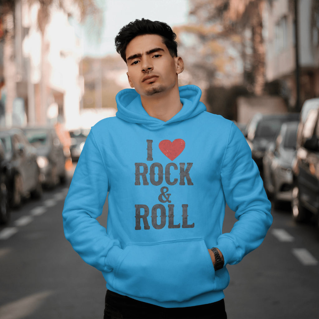 I Love Rock & Roll Vintage Distressed Design | Classic Rock
