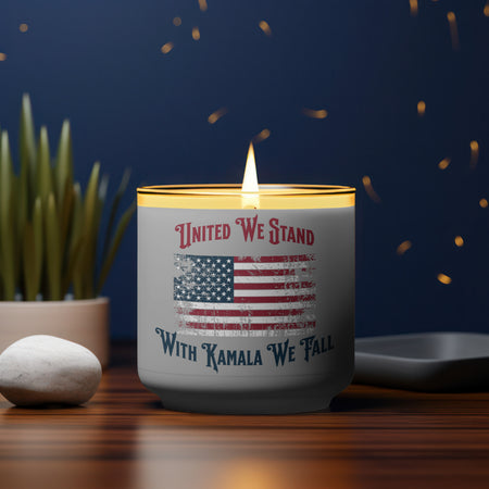 DIY Craft Graphic With Political Commentary Against Kamala Harris PNG
 candle