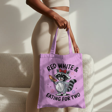 Eating for two raccoon pregnancy clipart