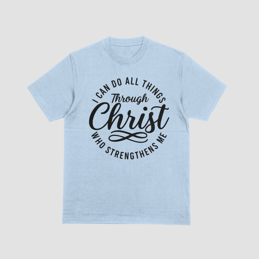 I can do all things through Christ SVG quote design