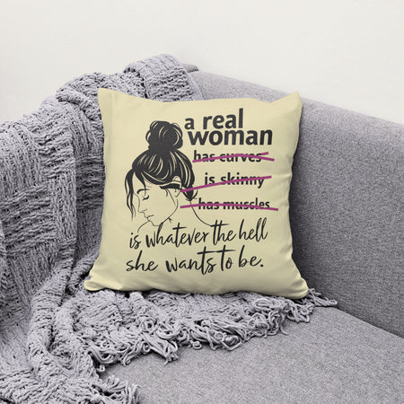 Woman Quote Silhouette SVG