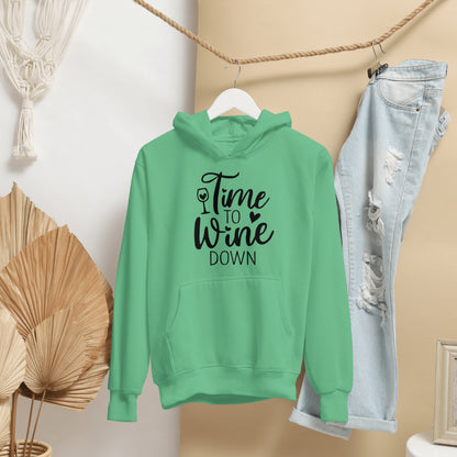 "Elegant cursive font art with wine theme and heart-shaped dot on 'i'."
