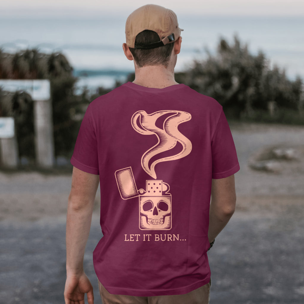 Let It Burn quote SVG for Cricut and sublimation projects
