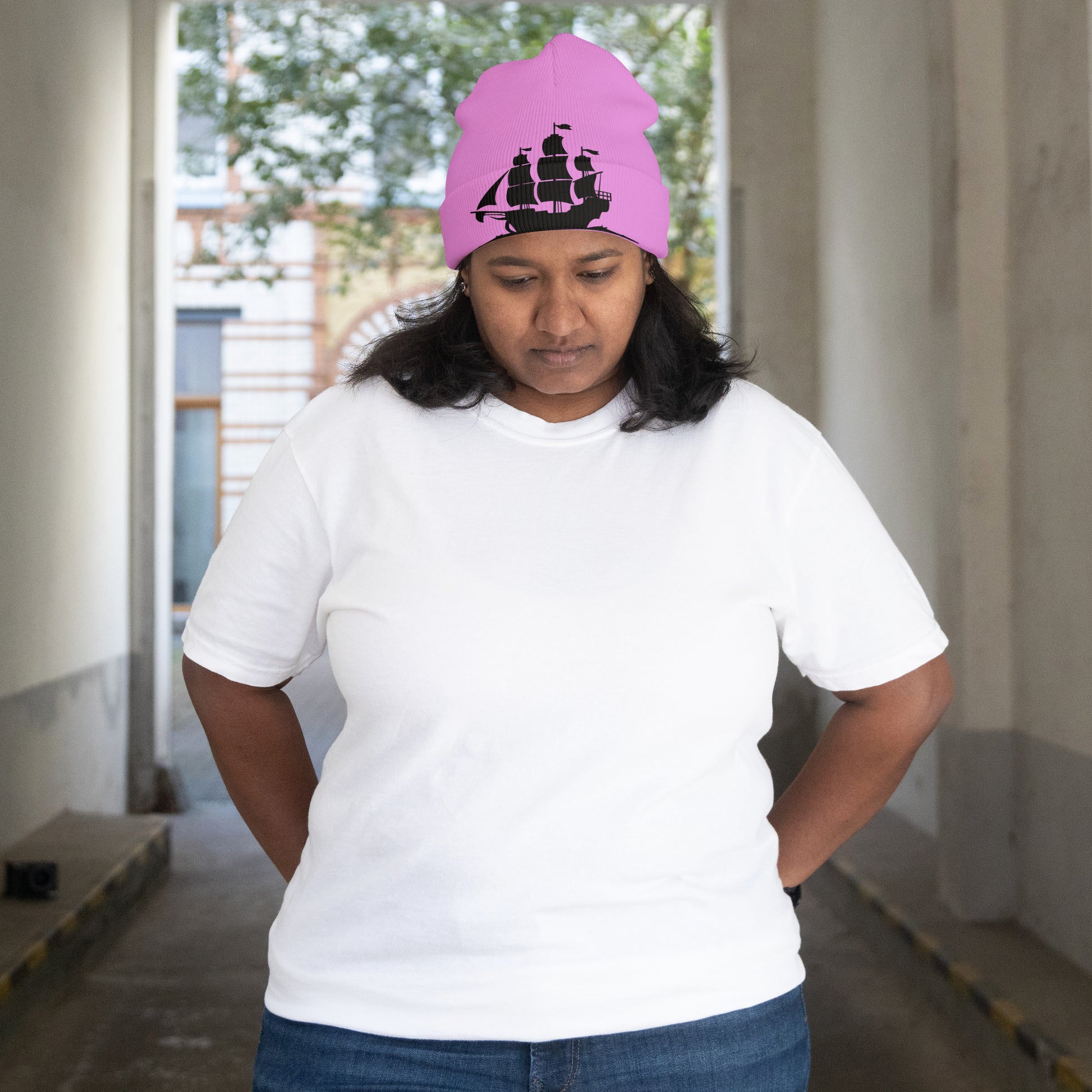 Black Pirate Ship Vector for Cricut