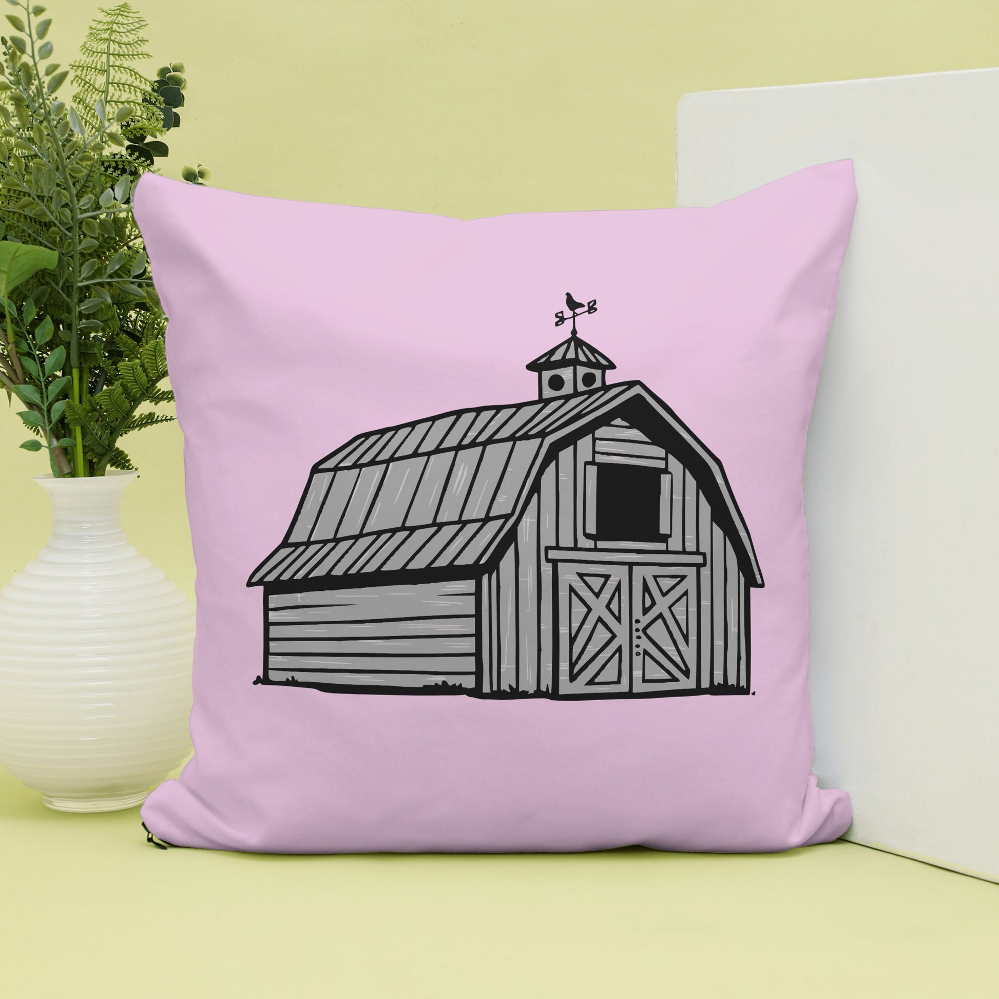 barn silhouette svg for Cricut and laser cutting