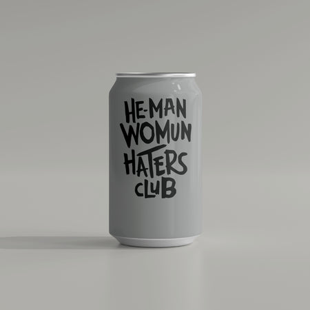 "Retro style movie fan art featuring 'He-Man Womun Haters Club' text."