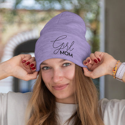 Girl Mom SVG with script and plain font