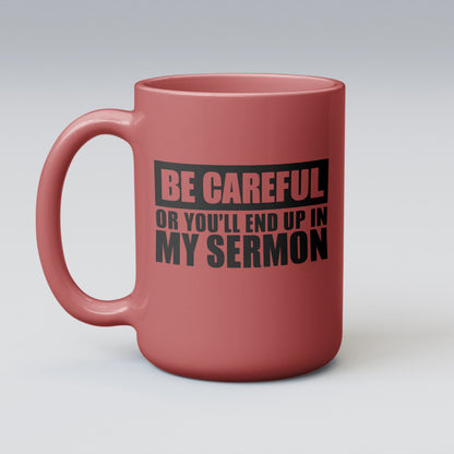 "Clergy Humor Text Graphic for T-Shirts and Gifts"