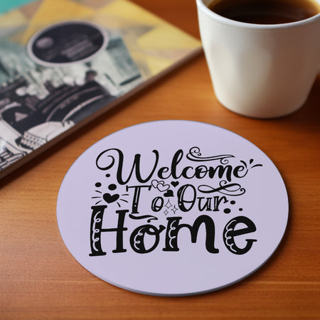 Welcome to Our Home Wall Art PNG
