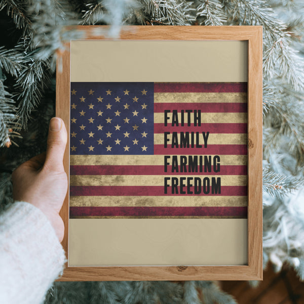 "Patriotic American Flag Graphic for Wall Art and Merchandise"