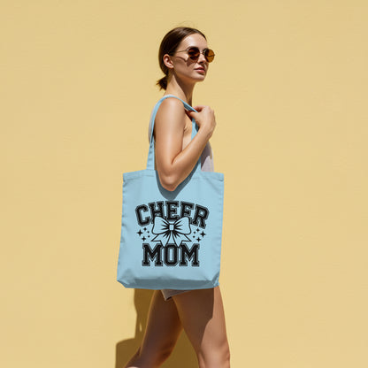 cheer mom silhouette graphic file with transparent background