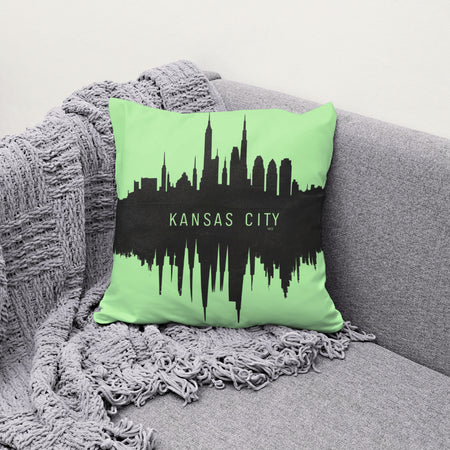 Kansas City MO Skyline Silhouette PDF