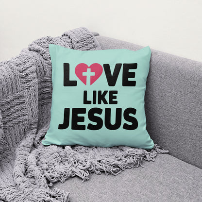 Bold Love Like Jesus SVG faith-based typography for crafts
