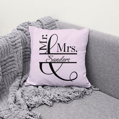 Mr & Mrs monogram SVG digital download for Cricut and Silhouette
