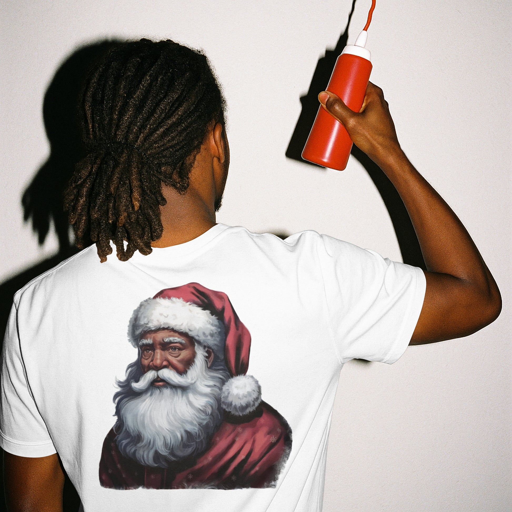african american santa png transparent background