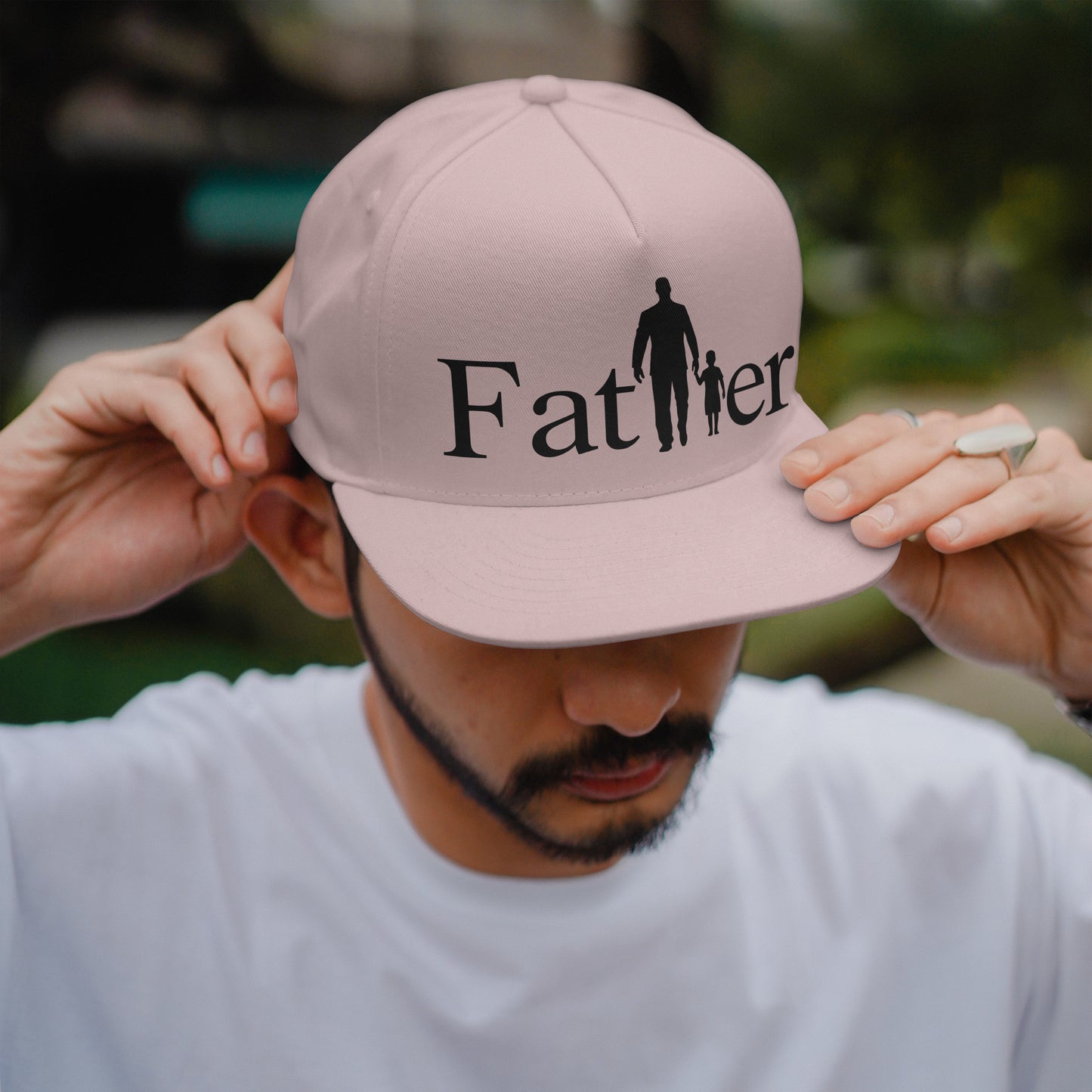 dad and son clip art silhouette