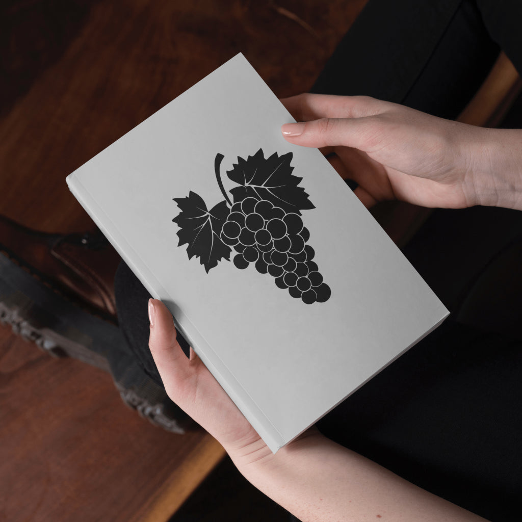 "Detailed grape vine graphic in SVG, PNG, and JPEG formats for creative use."