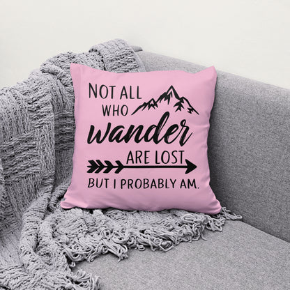 Sarcastic hiking quote SVG in black cursive font