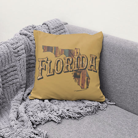 Multi-rustic Florida state outline JPEG
