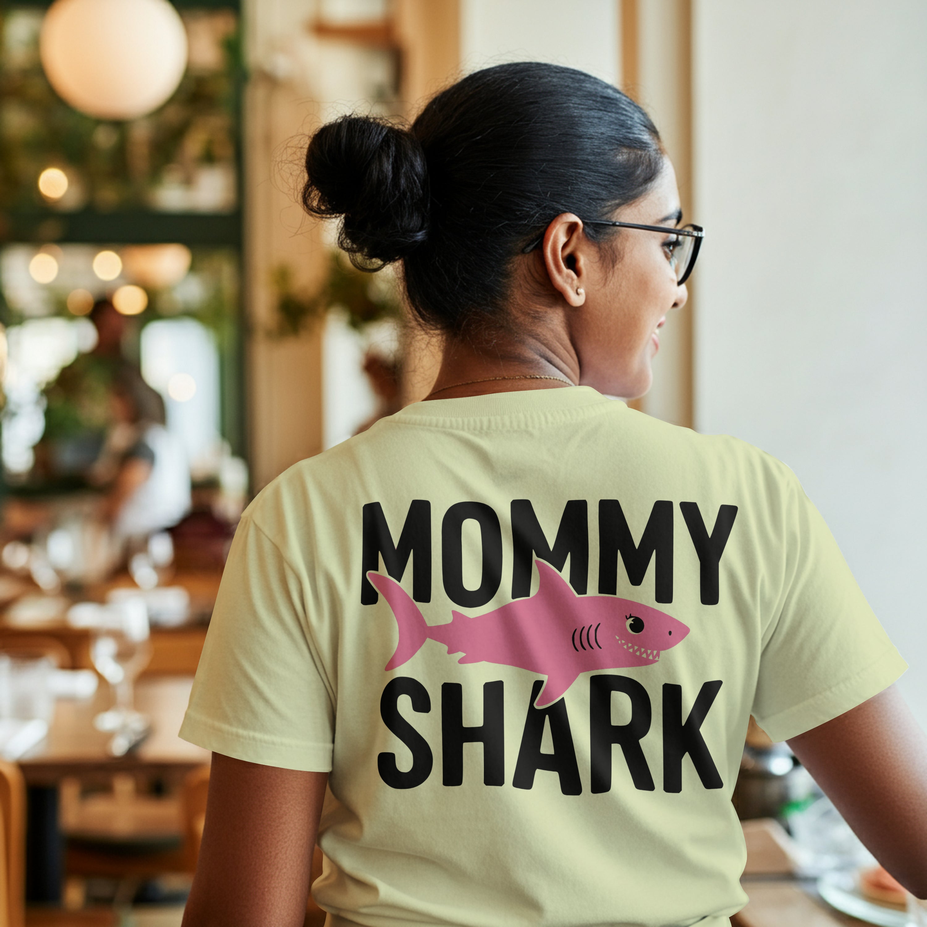 Mommy Shark SVG – Pink Shark SVG for Shirts & Cricut Crafts