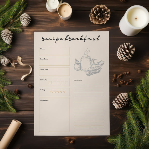 Printable 25-Page Meal Planner Guide - Organize Meals & Recipes – Quick ...