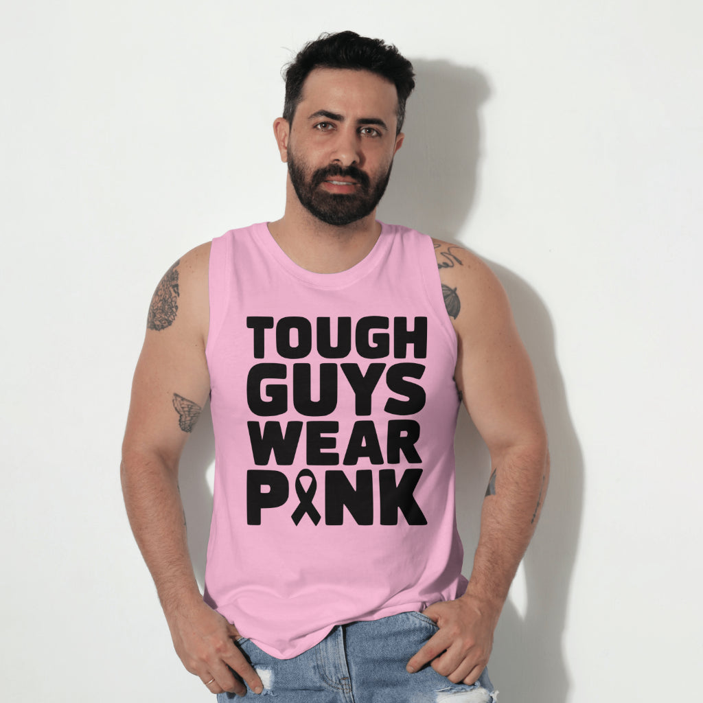 Engraving-friendly Tough Guys Wear Pink SVG for DIY projects
